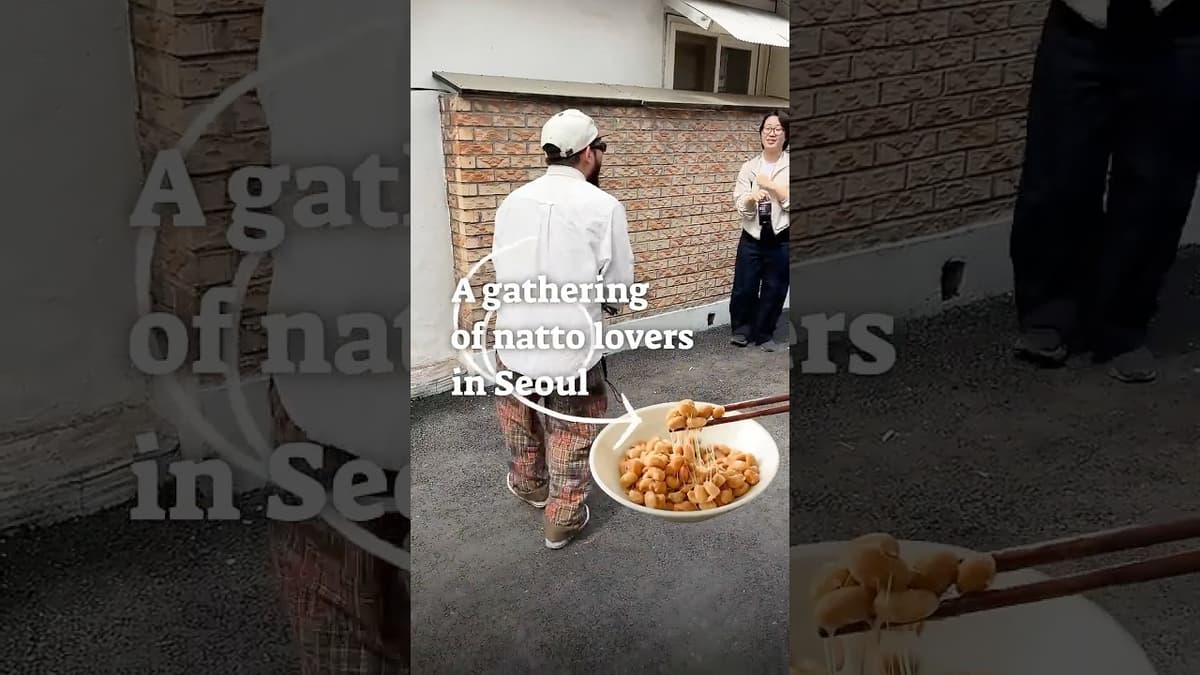 A Gathering of Natto Lovers in Seoul #shorts