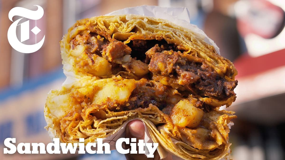 The Roti Royalty of Queens | Sandwich City | NYT Cooking