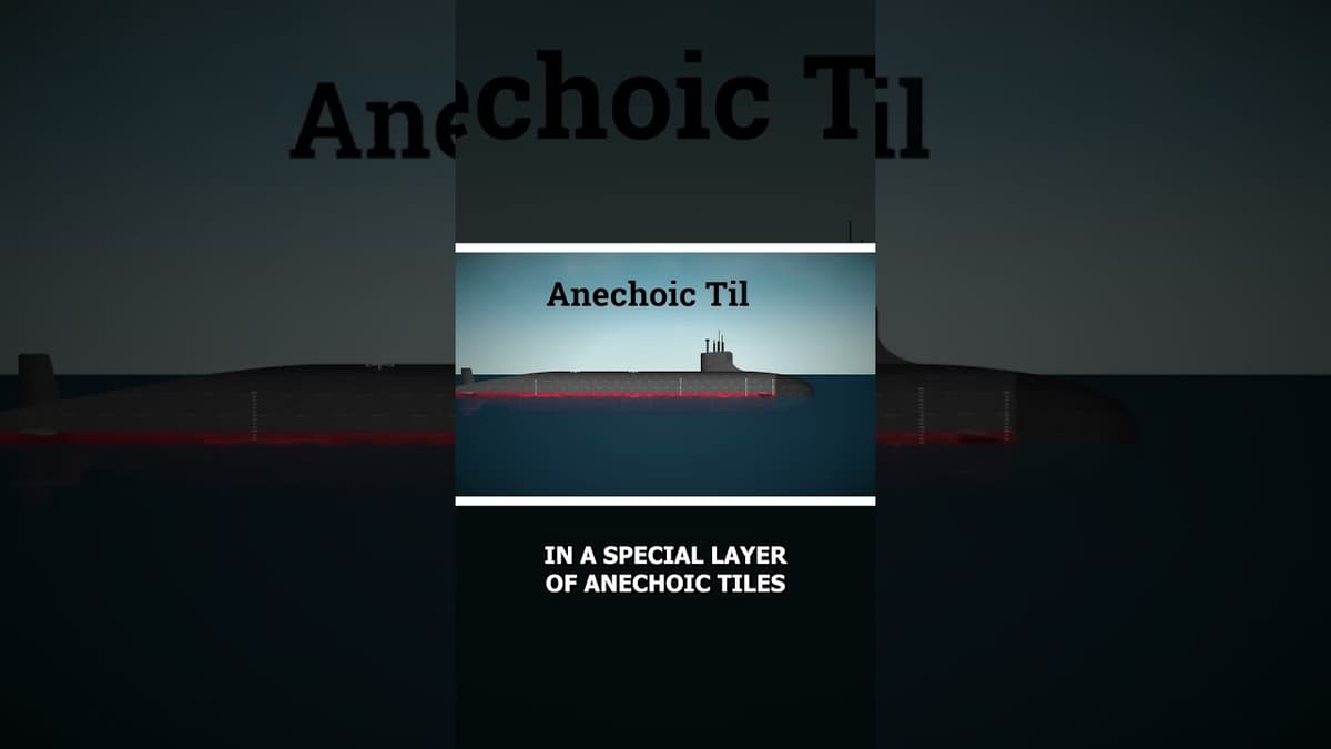 Submarine Anechoic Tile & Sonar Absorption