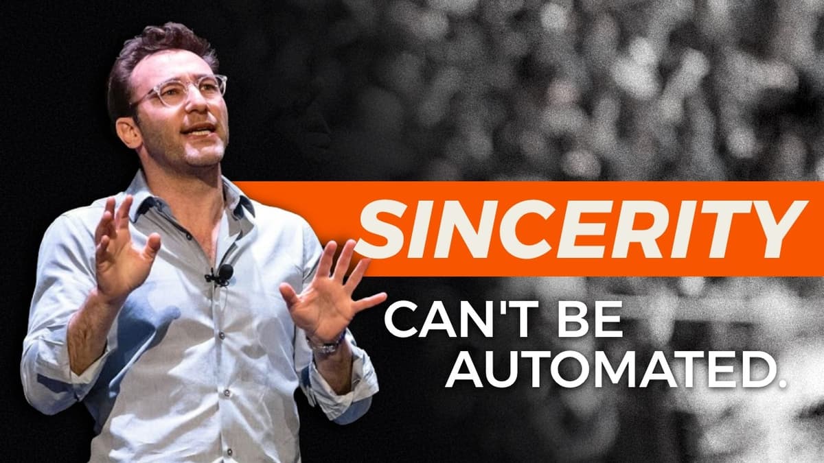 The Leadership Lesson AI Can’t Teach | Simon Sinek