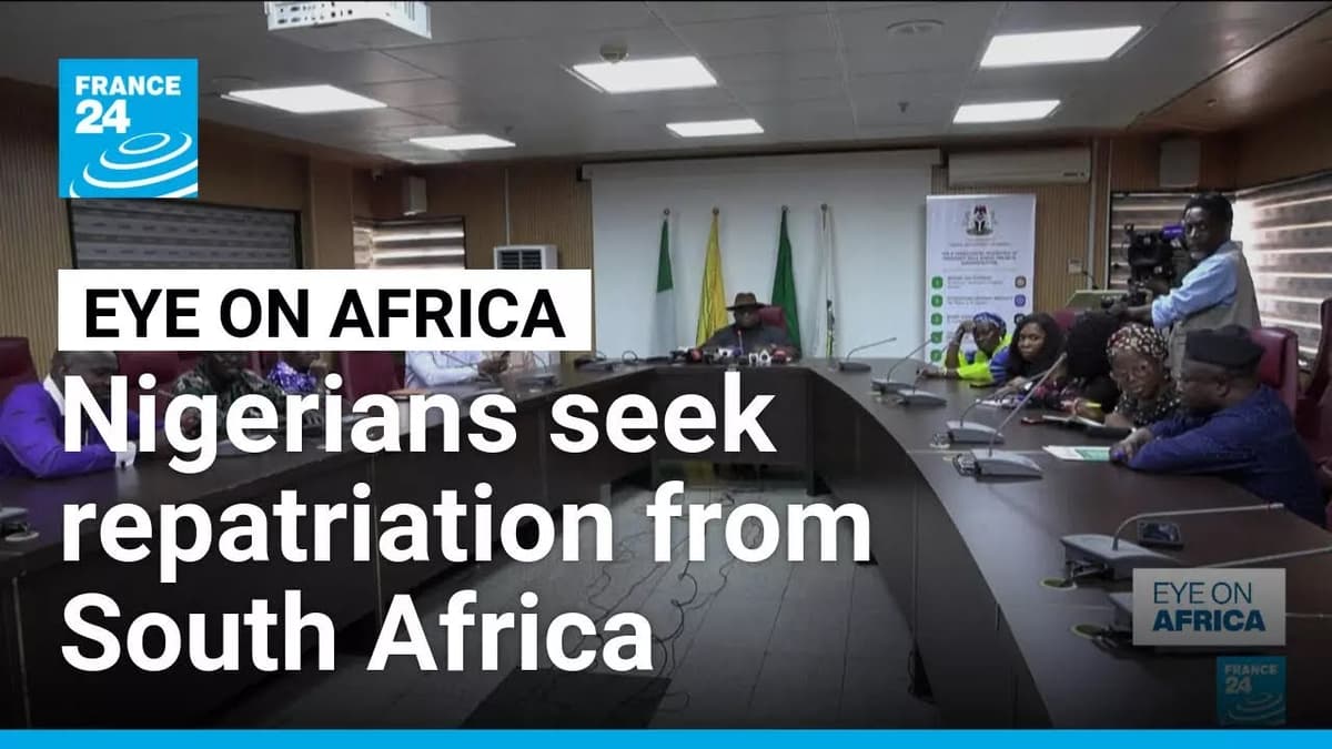 Nigeria to Evacuate Citizens From South Africa After Attacks • FRANCE 24 English