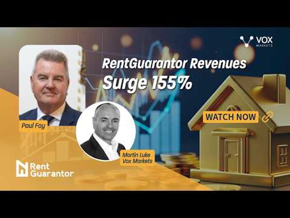 RentGuarantor Revenues Surge 155%