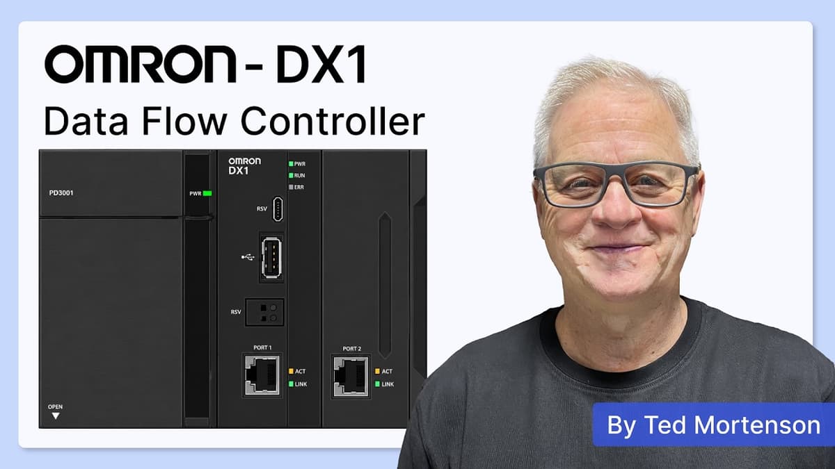 Omron DX1 Data Flow Controller Explained