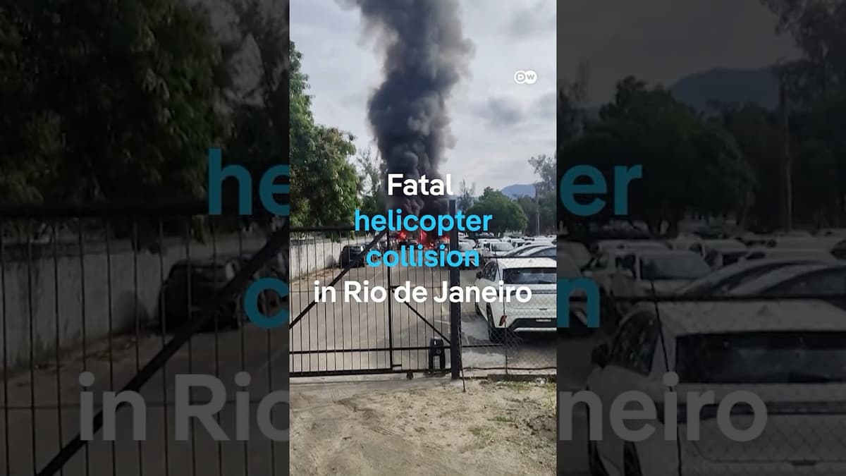 Helicopter Collision Leaves Six Dead in Rio | DW News