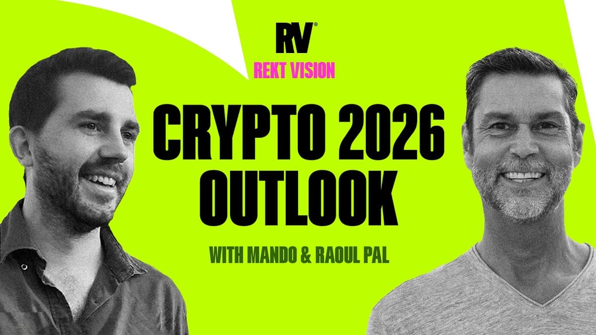 Crypto in '26: Raoul's Vision or We Get Rekt? | Raoul Pal and Mando | REKT Vision (January 09, 2025)
