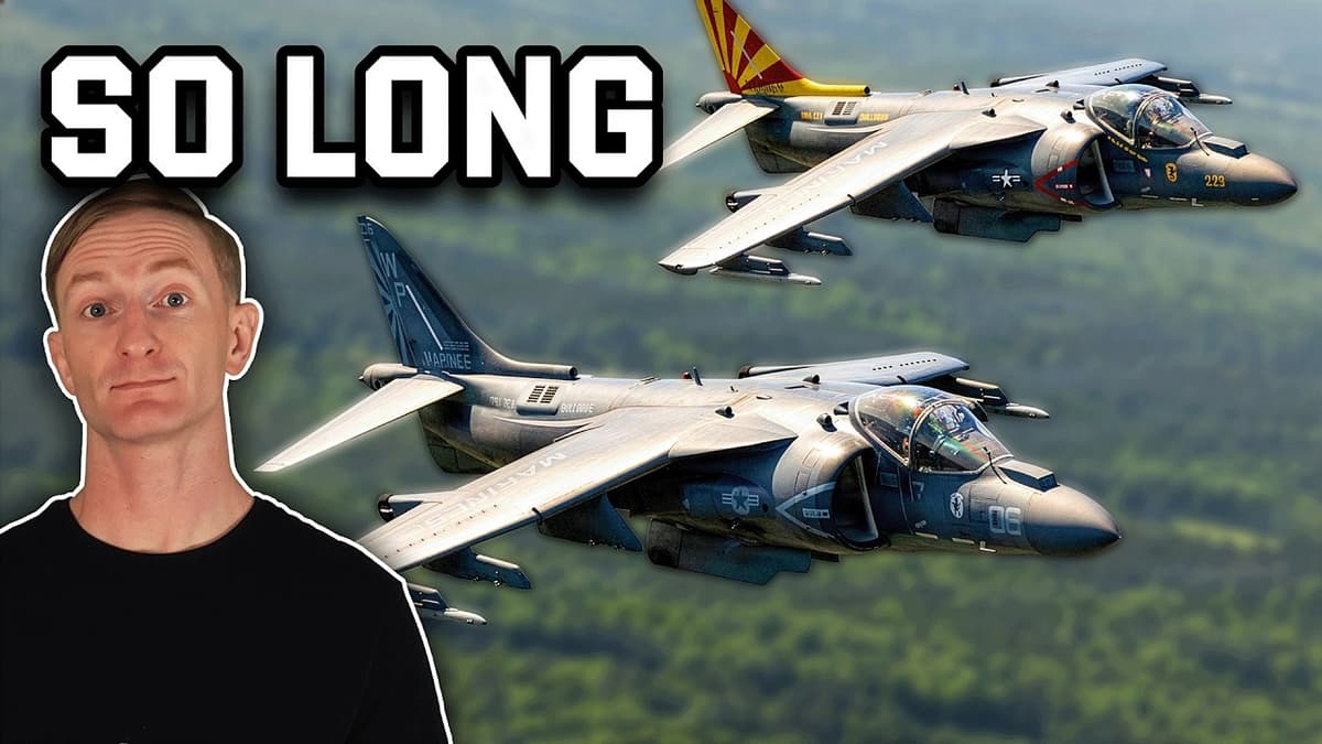 Marines Retired the Harrier. Here’s Why They Loved It