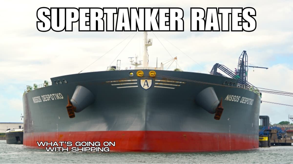 The Hormuz Effect: Why Supertanker Volumes Dropped 36% & Stocks Are Sliding