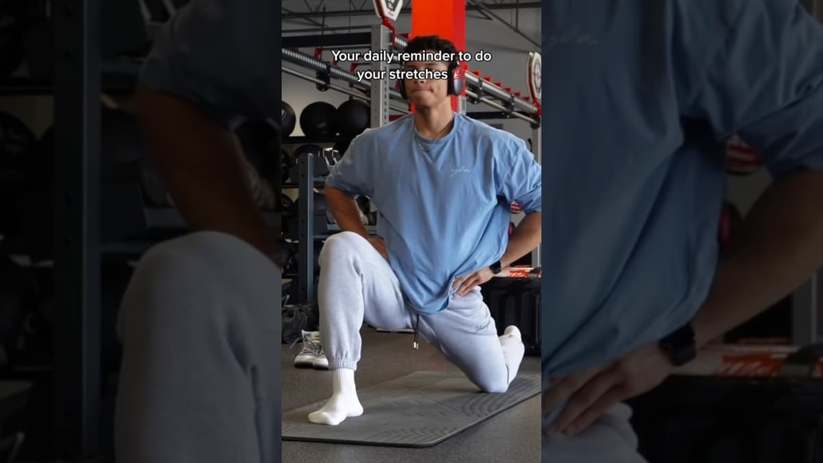 The Stretching Routine HE NEEDED!🤯