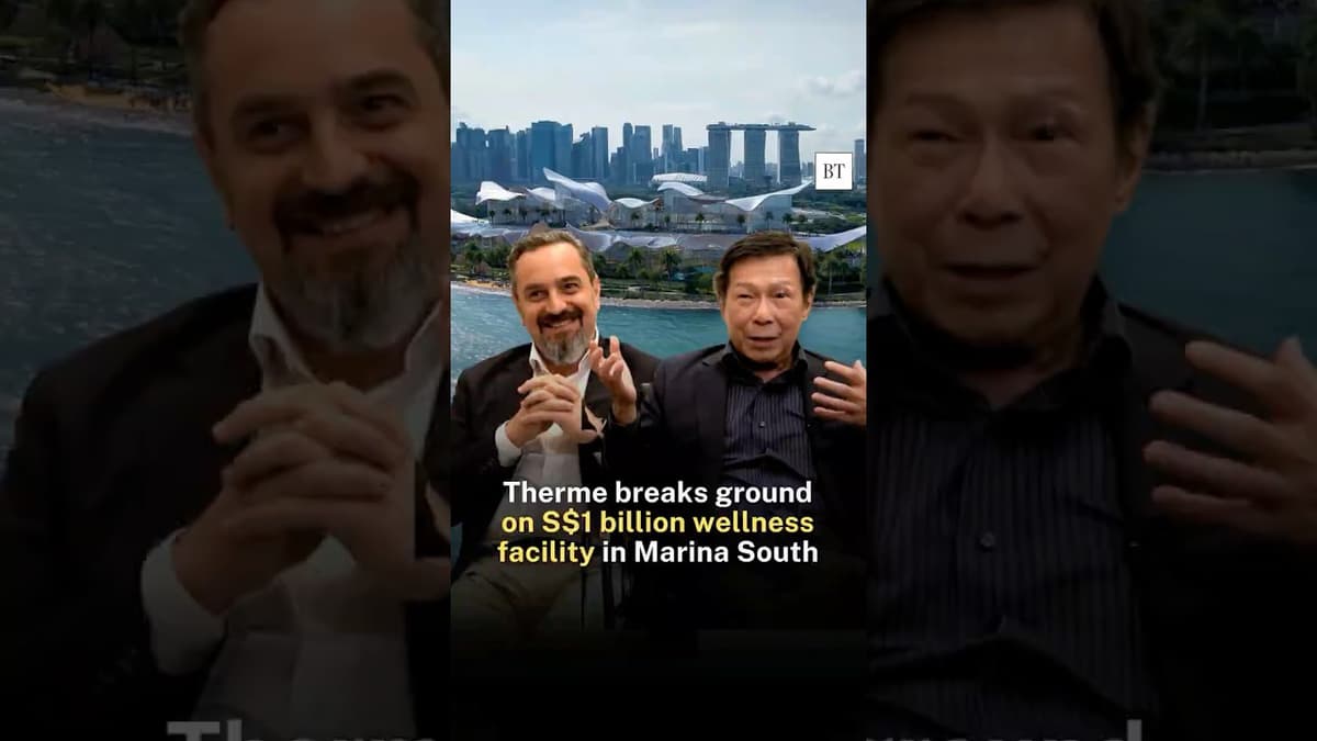 Why Therme Is Building a S$1 Billion Wellness Facility in Singapore
