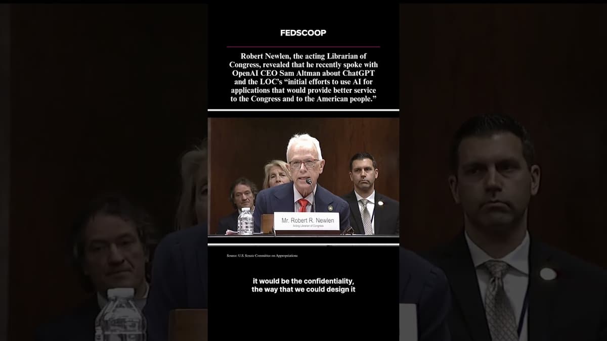 Library of Congress Weighs AI Tools for Congress and Public