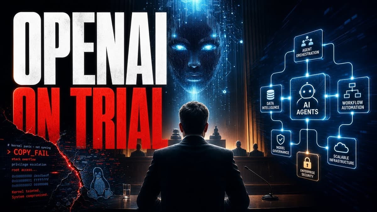 Musk Vs. OpenAI, Linux ‘Copy Fail’ and SAS’s Agentic AI Push | Techstrong Gang