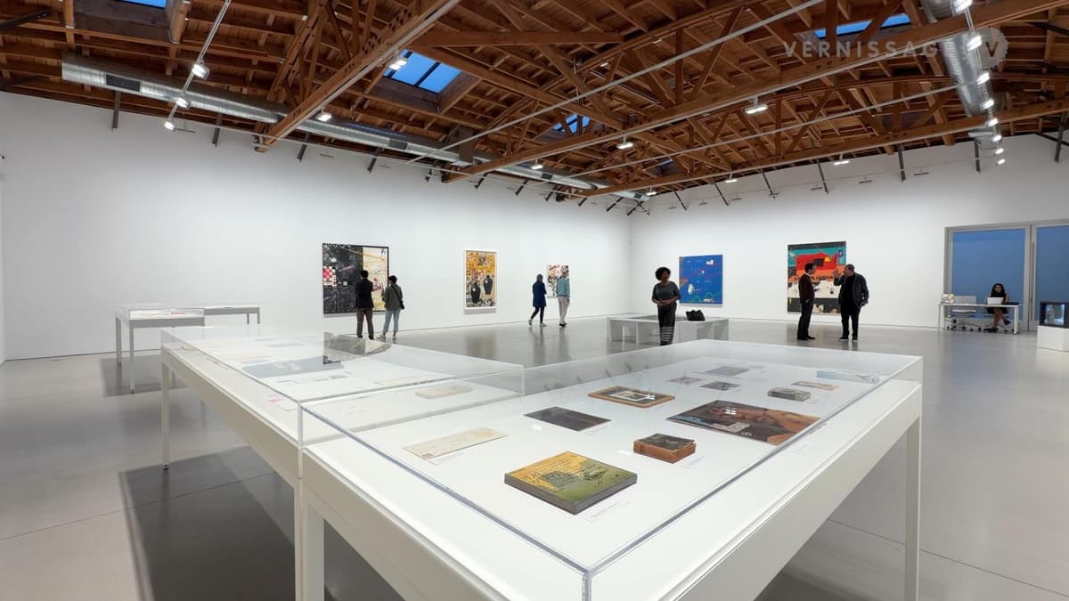 Raymond Saunders: Notes From LA / David Zwirner Los Angeles