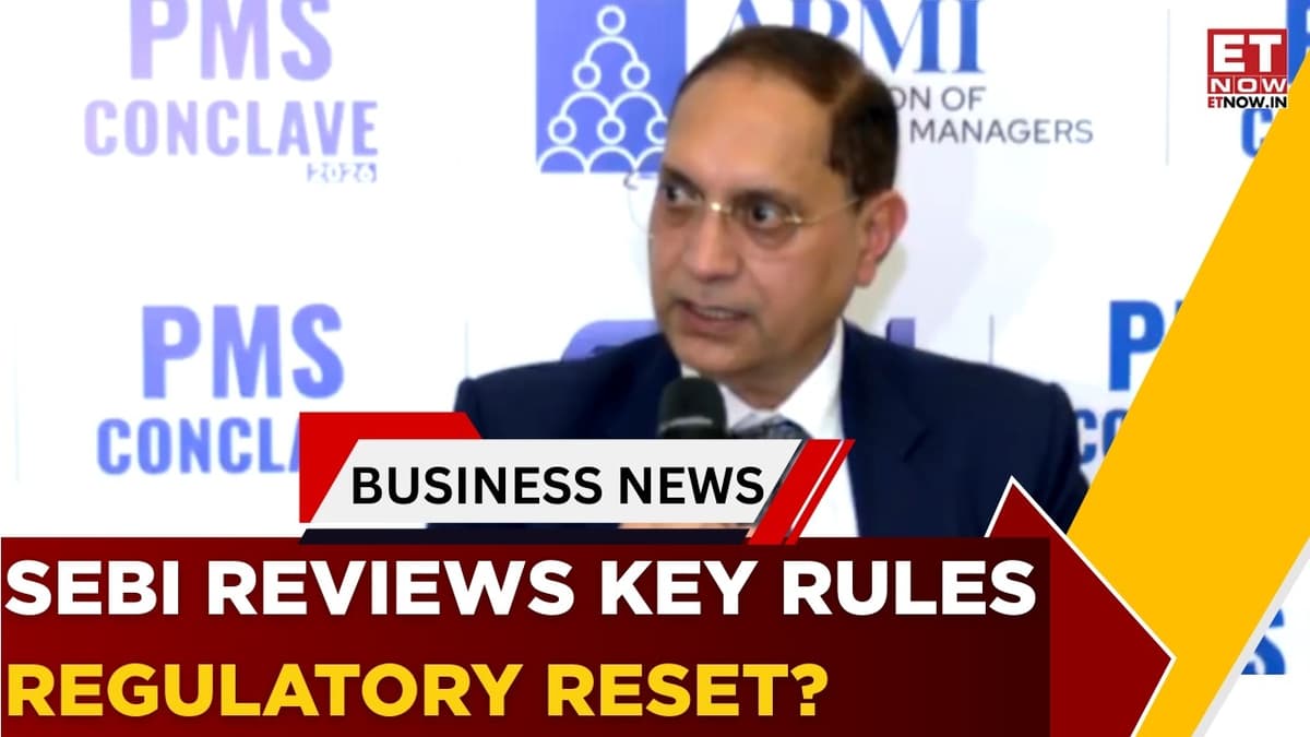 SEBI Reviews LODR, PMS Rules; Focus On Rationalisation: Chairman Tuhin Kanta Pandey | Business News