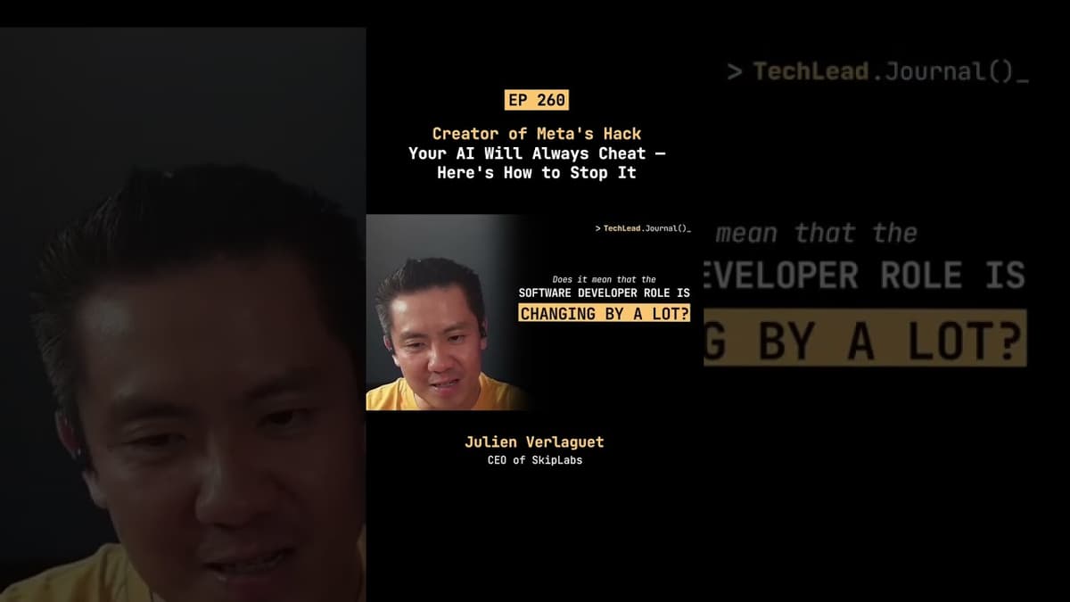 Your AI Will Always Cheat — Here's How to Stop It #trailer