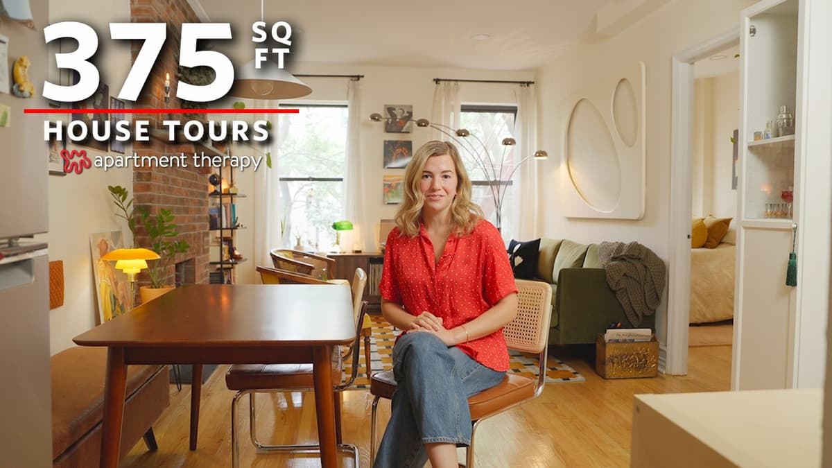 A Renter Transformed a 375-Square-Foot NYC Apartment Into a Warm, Cozy Home | Apartment Therapy