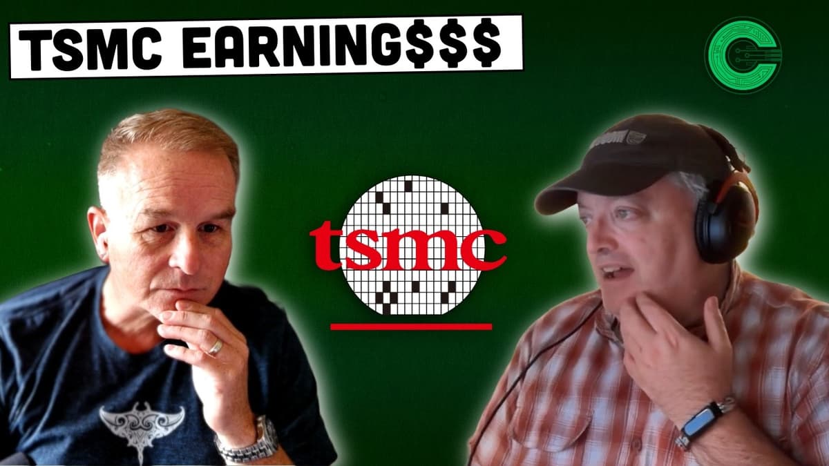 TSMC Earnings, Cerebras S1, Custom Semi Rumors, Apple CEO Change