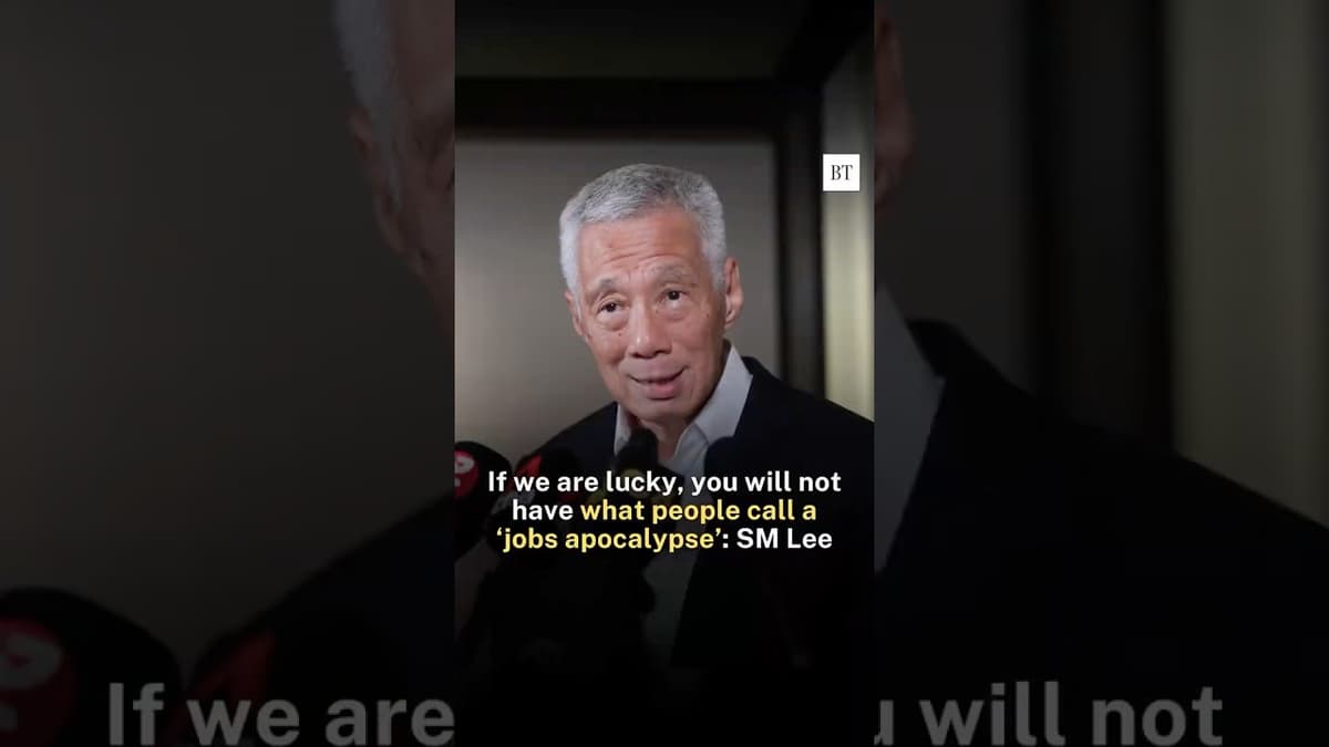 SM Lee on ‘Embracing’ AI as the Chinese, US-China Relations