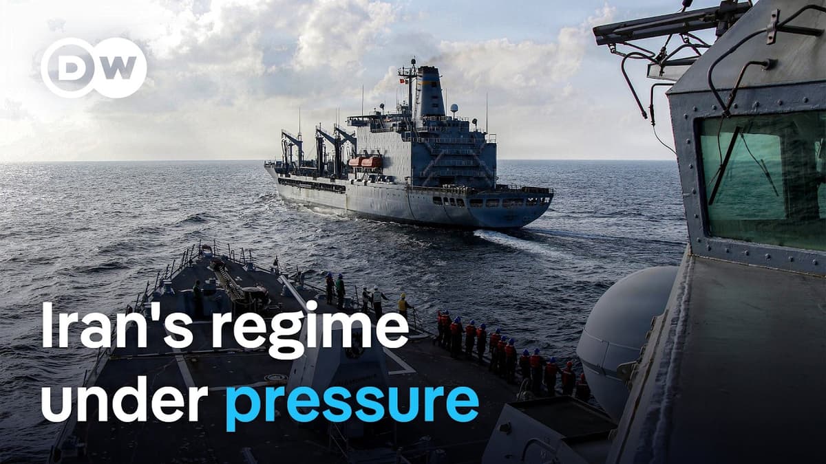 Iran's Regime Caught Between New Protests and US Military Buildup | DW News