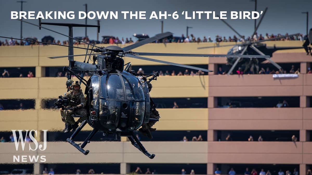 The Tiny, Folding Helicopter Key to Rescuing the U.S. Aviator in Iran | WSJ News