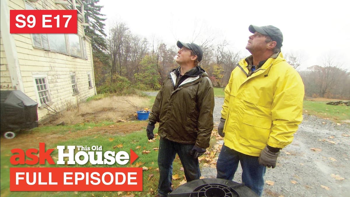 ASK This Old House | Rainwater, Pliers (S9 E17) FULL EPISODE
