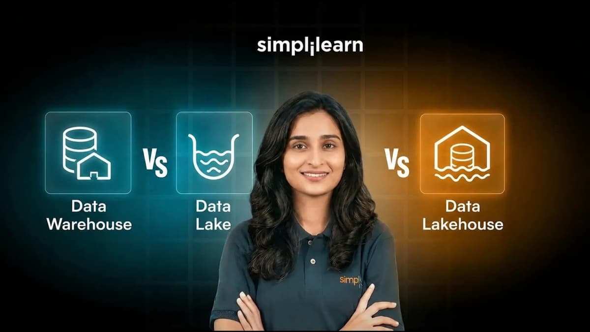 Data Warehouse vs Data Lake vs Data Lakehouse: Key Differences Explained In Detail | Simplilearn