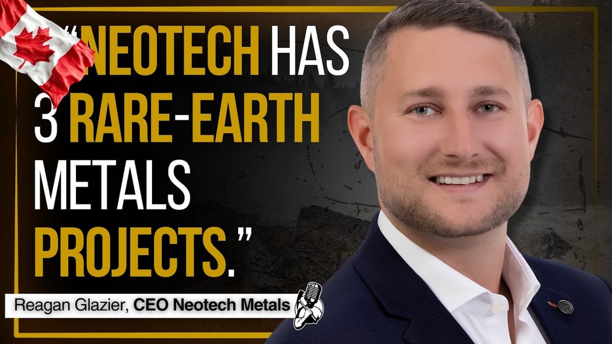 High-Grade Rare Earths, But Can The Metallurgy Actually Work? | Neotech Metals CEO Interview