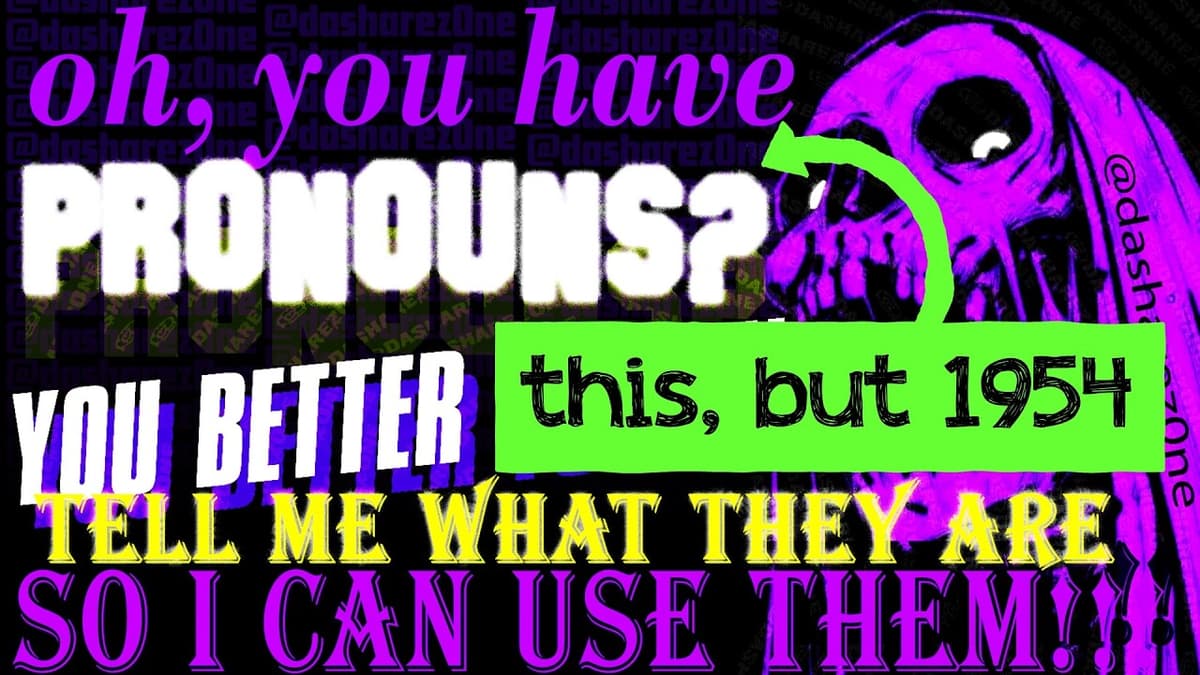 How to Do Pronoun Checks in 1954