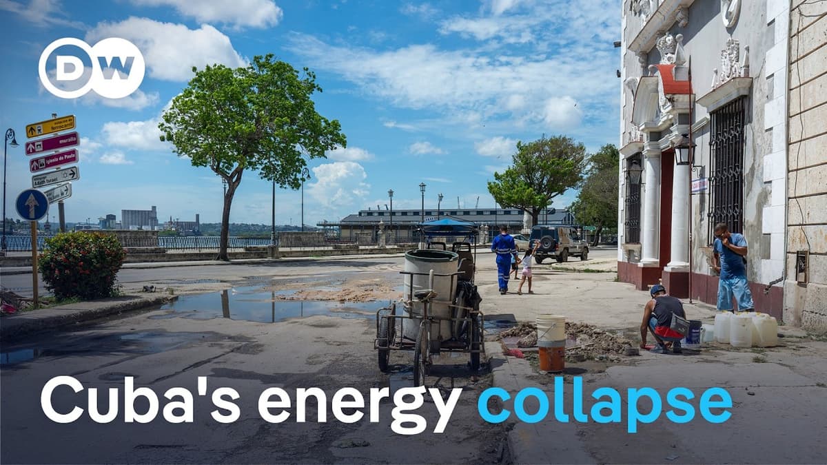 US Oil Blockade Deepens a Preexisting Crisis | DW News