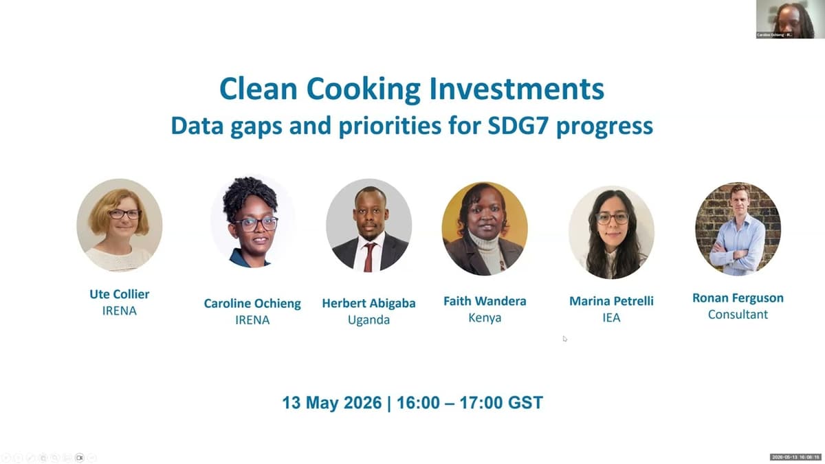 Clean Cooking Investments: Data Gaps and Priorities for SDG7 Progress