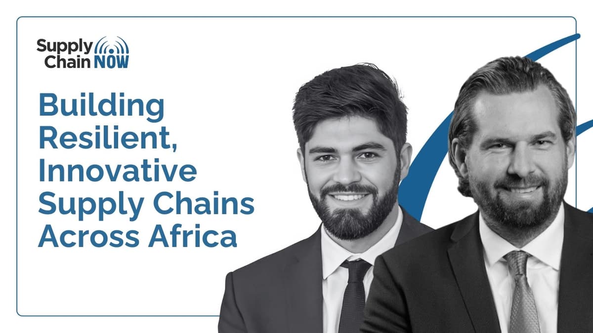 Building Resilient, Innovative Supply Chains Across Africa
