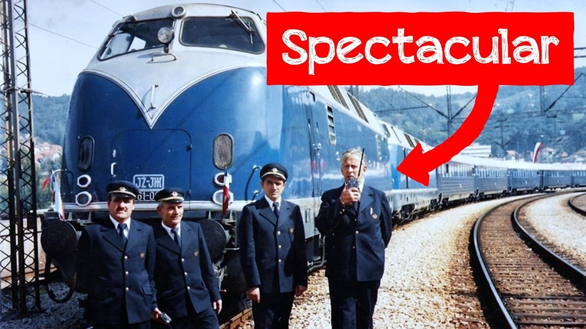 Yugoslavia Built 1200km of Railway From Scratch