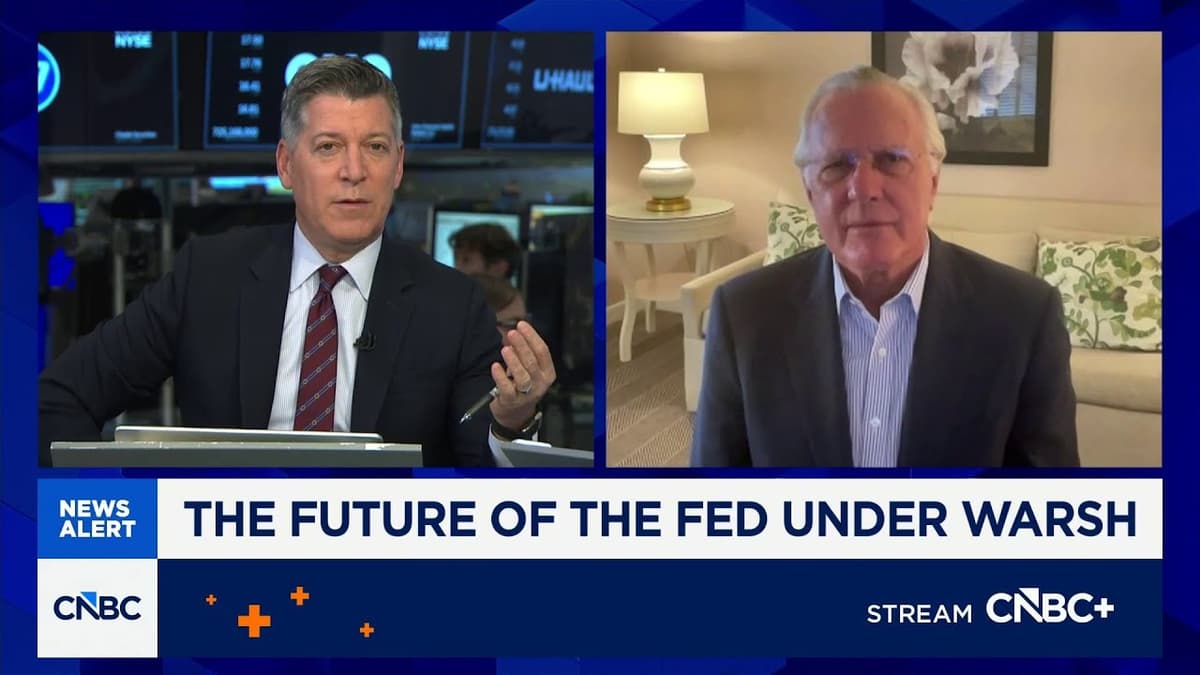 Fmr. Fed President Fisher: Market Will React Negatively if Warsh Acts on Behalf of the President