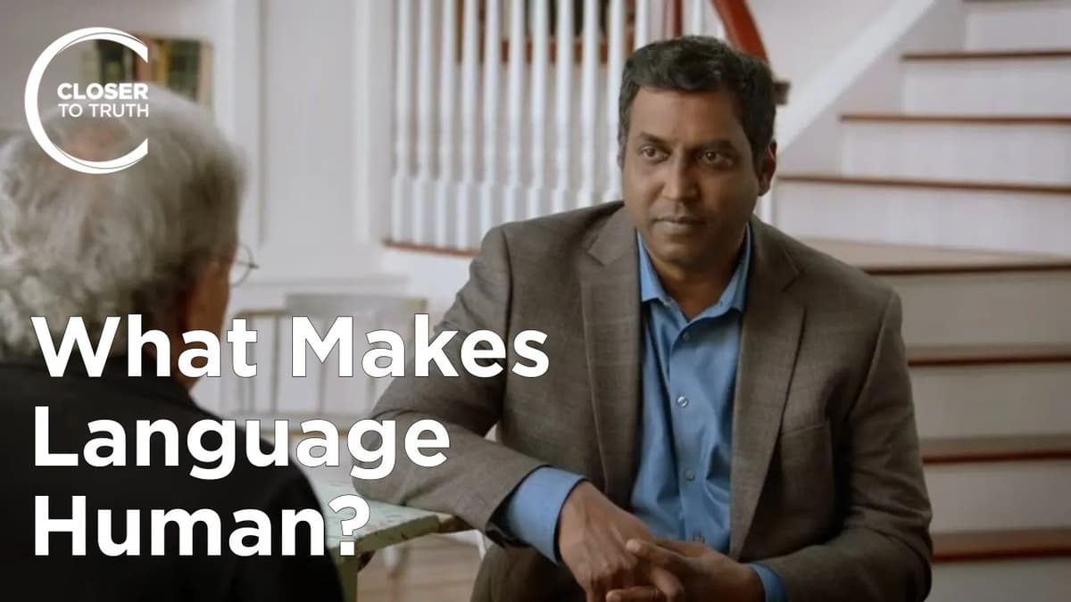 What Makes Human Language Unique? | Joshua Swamidass