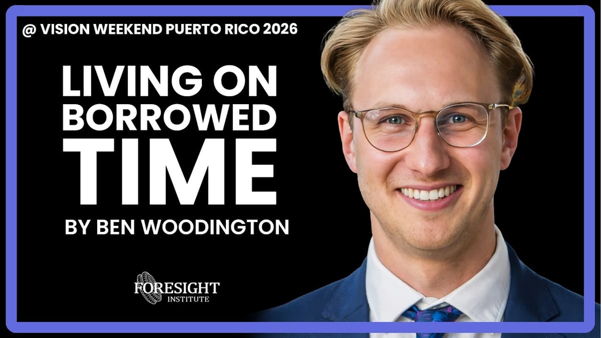 Ben Woodington | Living on Borrowed Time @ Vision Weekend Puerto Rico 2026