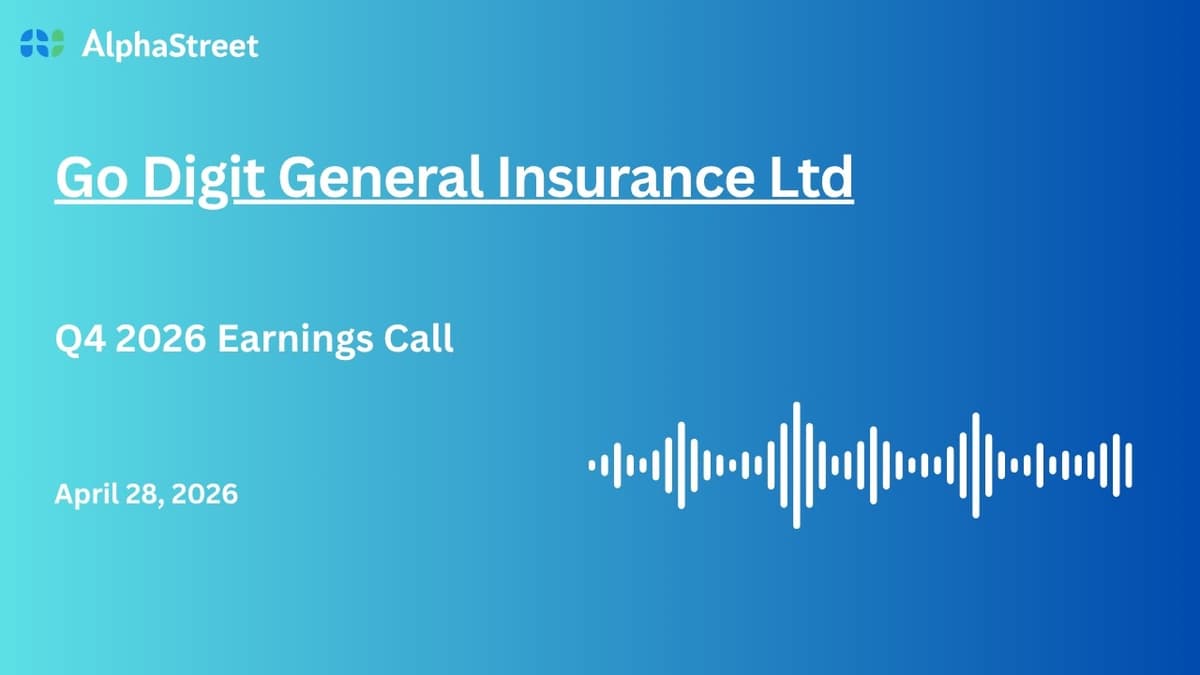 Go Digit General Insurance Ltd Q4 FY2025-26 Earnings Conference Call