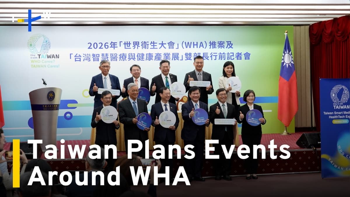Taiwan Sending Delegation to World Health Assembly Again Despite No Invite|TaiwanPlus News