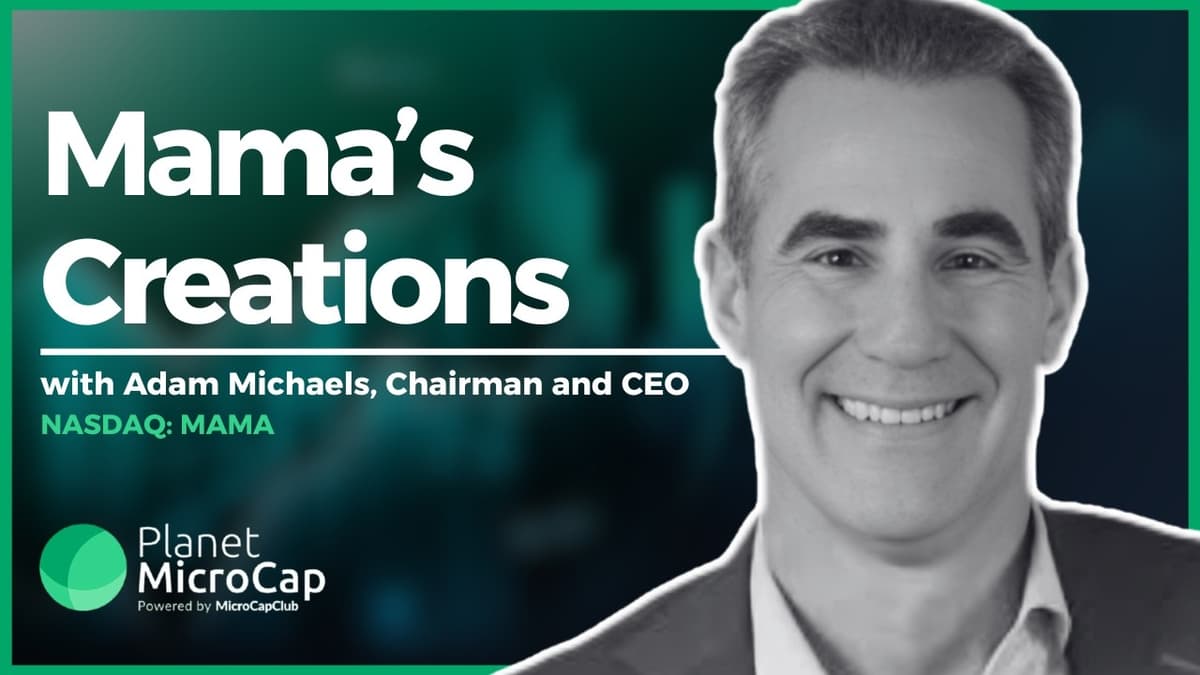 Mama's Creations $MAMA CEO Adam Michaels on SKU Expansion, Gross Margin Goals and 2026 Outlook