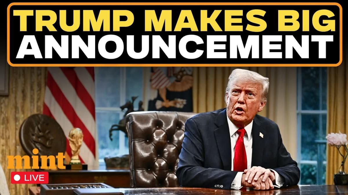Trump LIVE | US President Donald Trump Makes BIG Announcement |Iran War | US News | Strait Of Hormuz