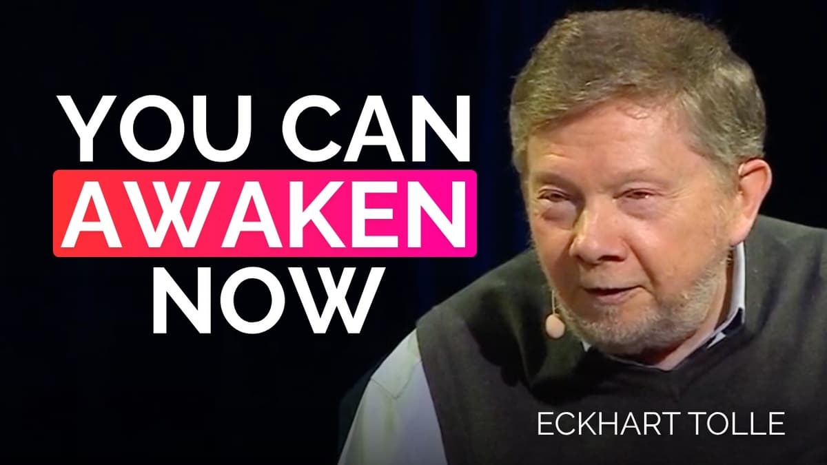 You Don't Need 23 More Lifetimes | Eckhart Tolle