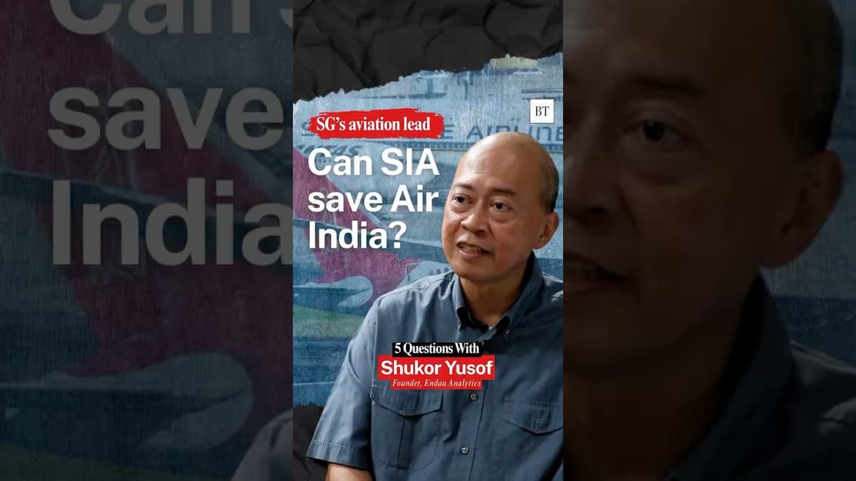 Can SIA Save Air India?