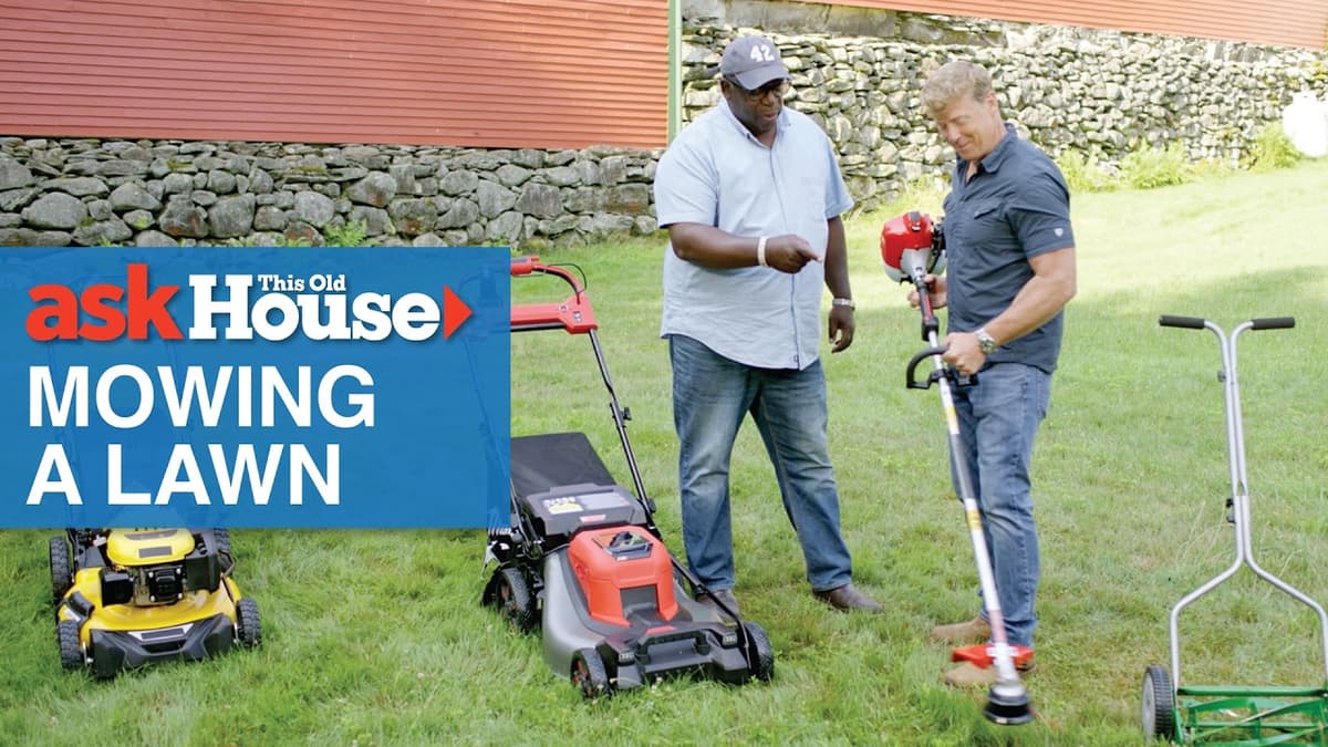 How to Mow a Lawn | Ask This Old House