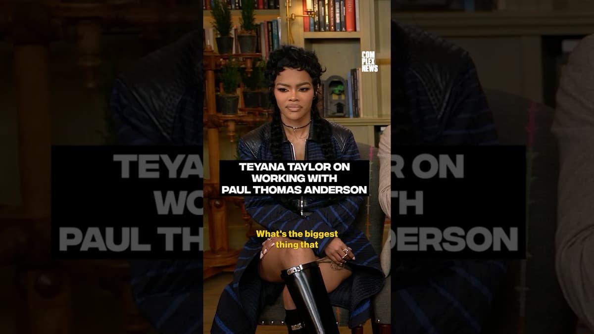 Teyana Taylor on Working with Paul Thomas Anderson #complexnews