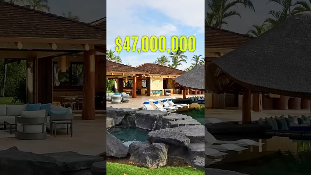$47,000,000 Hawaii Billionaire Estate