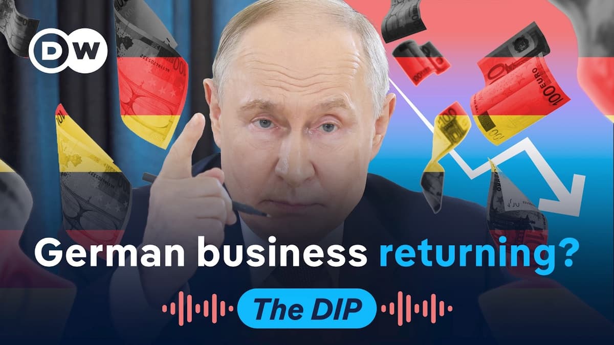 Business as Usual: Why German-Russian Trade Ties Won't Die | The Dip Podcast