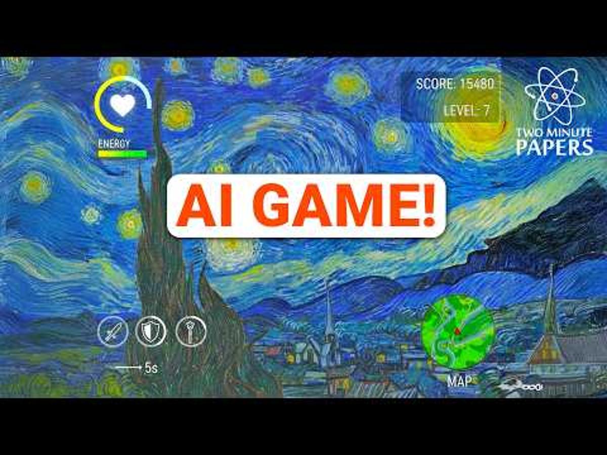 The Next Level of AI Video Games Is Here!
