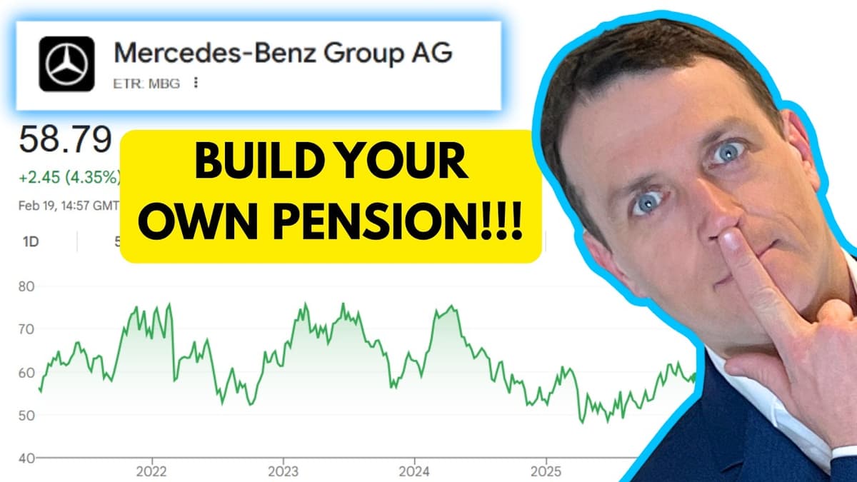 Mercedes Stock Is on Life Support, Leave It To Pension Funds...