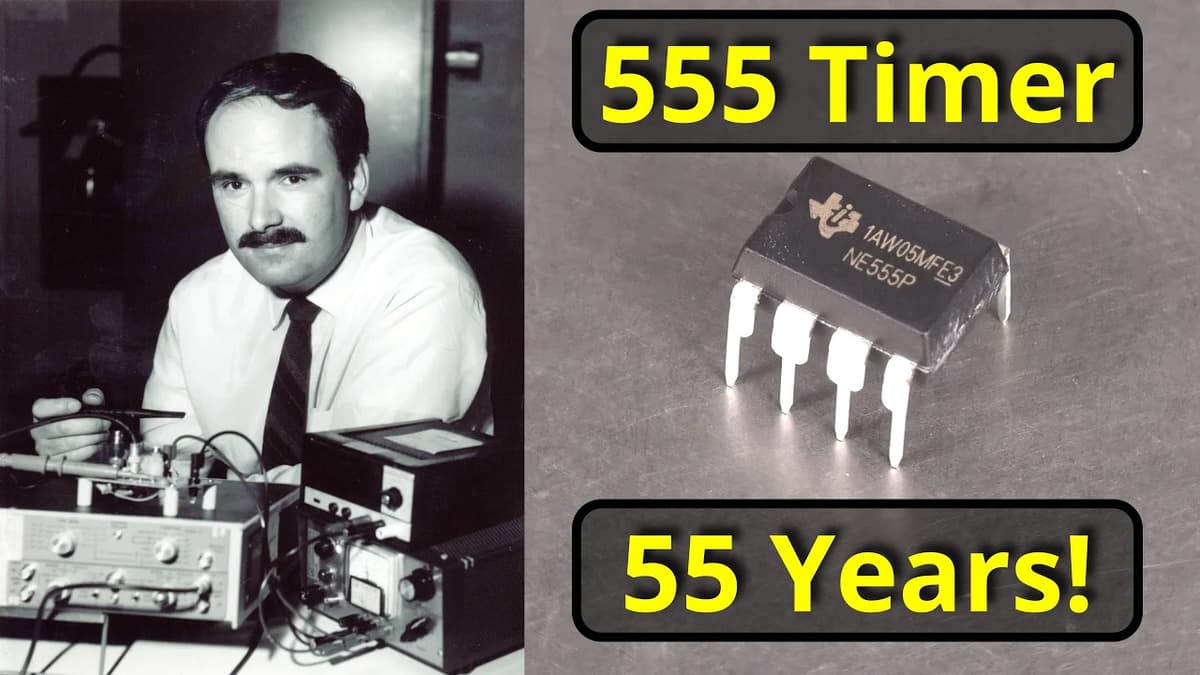 EEVblog 1746 - The 555 Is 55 Years Old!