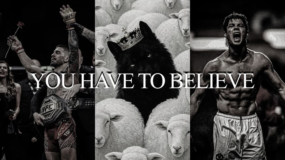 YOU HAVE TO BELIEVE IN YOURSELF AND EVERYTHING IS POSSIBLE - Motivational Speech