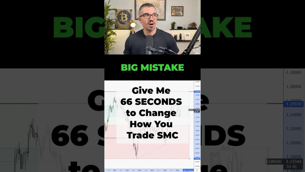 The SMC Mistake Killing Your Trades