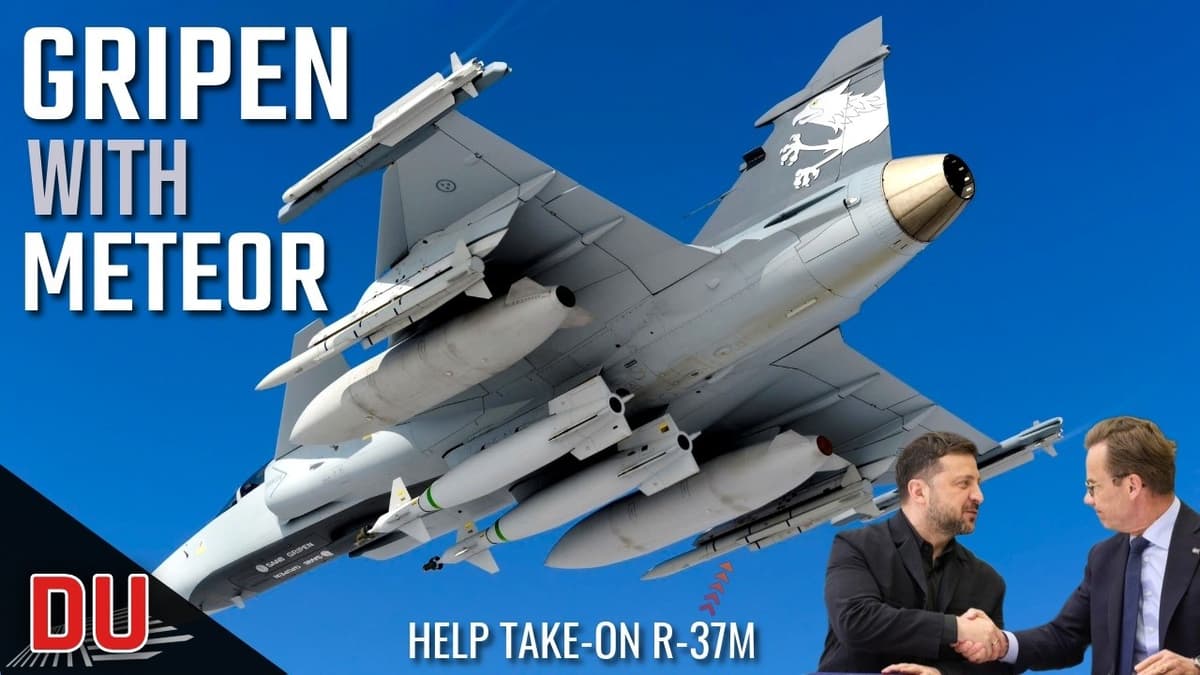 How Gripen with Meteor Missile Could Give Ukraine Massive Edge in BVR Combat ?